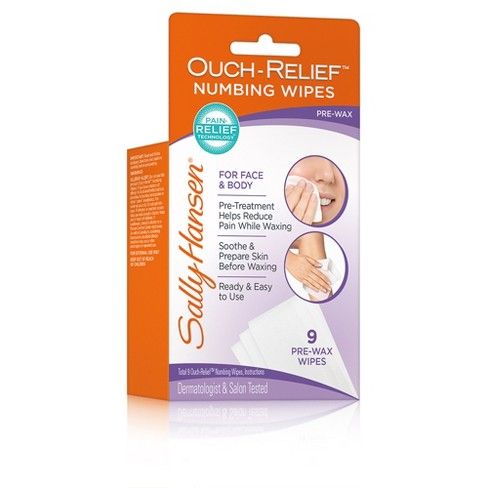 Sally Hansen Ouch- Numbing Wipes - 9ct