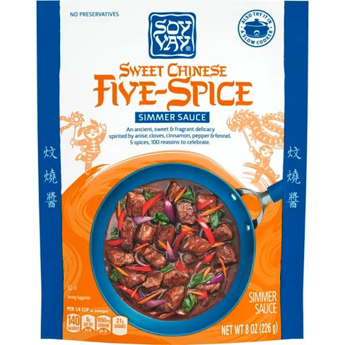 Soy Vay® Simmer Sauce Sweet Chinese Five Spice 8 oz
