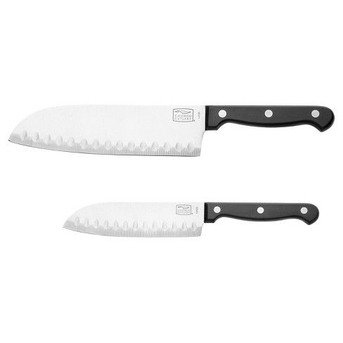 Chicago Cutlery® Essentials® 2 Piece Santoku/Partoku  Set