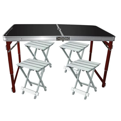 Black Sierra Quatro Table Set