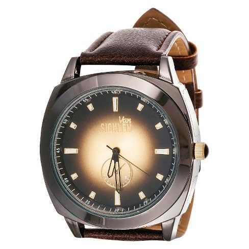 Van Sicklen Analog Wristwatch - Brown