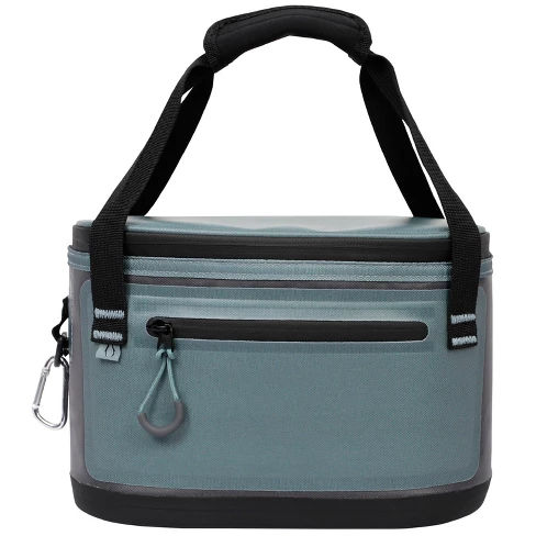 Penguin Coolers 6 Can Premium Lunch Bag - Gray