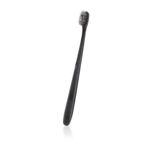 Hello BPA free Charcoal Bristle Toothbrush Soft - 1ct