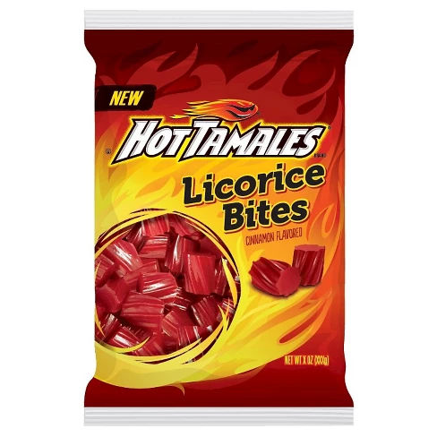 Hot Tamales Licorice Candy Bites - 8oz