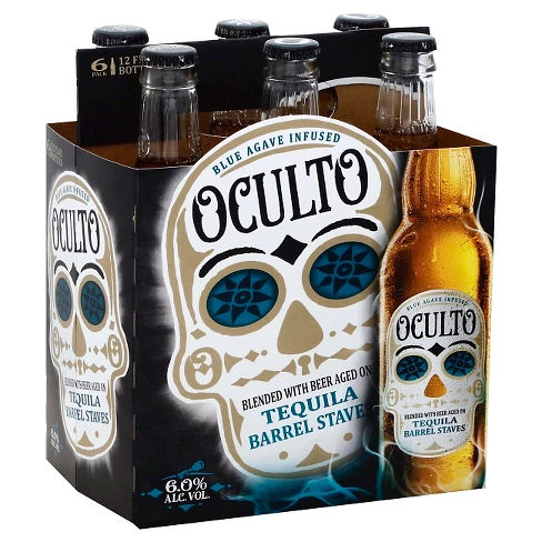 Oculto® Tequila Beer - 6pk / 12oz Bottles