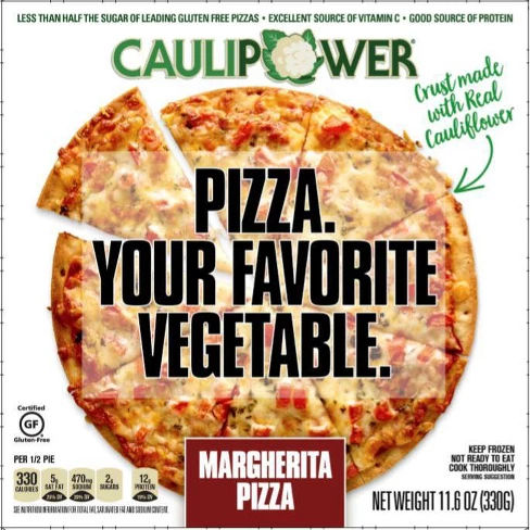 Caulipower Frozen Pizza Margherita - 11.6oz