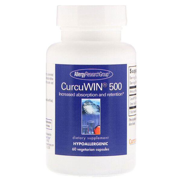 y Research Group, CurcuWin 500, 60 Vegetarian s