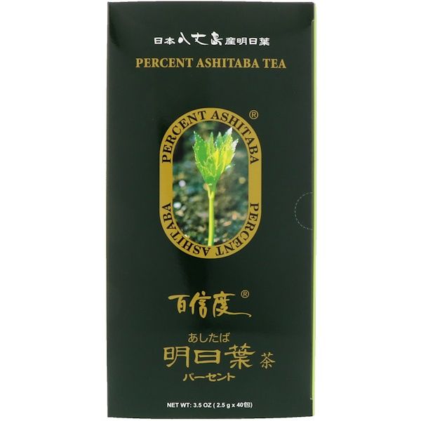 Percent Ashitaba, Tea, 40 Tea Bags, 3.5 oz 40 Count