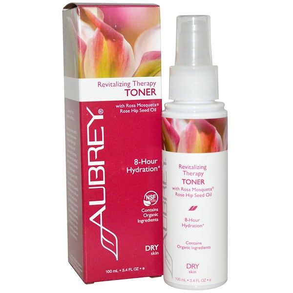 Aubrey s, Revitalizing Therapy Toner, Dry Skin, 3.4 fl oz (100 ml)