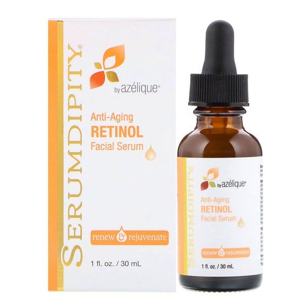 Azelique, Serumdipity, Anti-Aging Retinol Vitamin A, Facial Serum, 1 fl oz (30 ml)