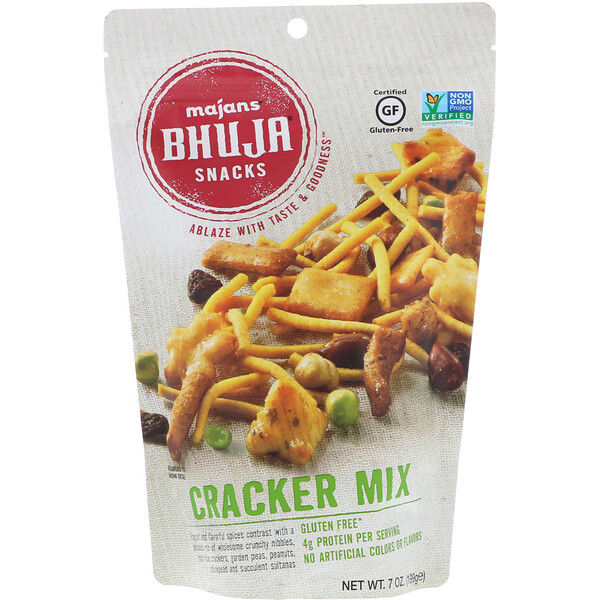 Bhuja, Cracker Mix, 7 oz (199 g)