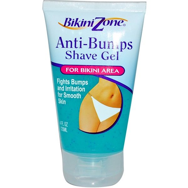 Bikini Zone, Anti-Bumps Shave Gel, 4 fl oz (120 ml)