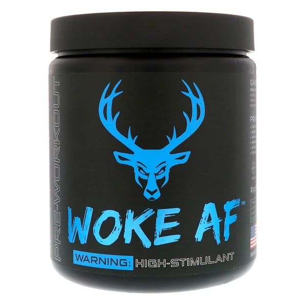 Bucked Up, Woke AF, Pre-Workout, Blue Raz, 12.61 oz (357.6 g)