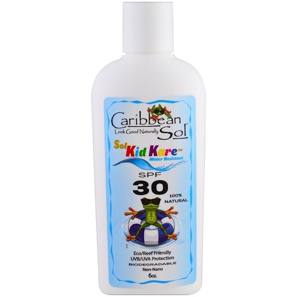 Caribbean Solutions, Sol Kid Kare, SPF 30, Water Resistant, 6 oz