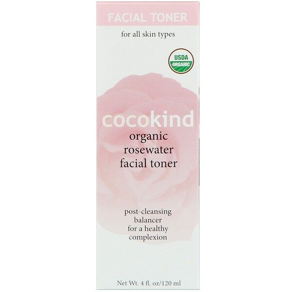cocokind rosewater facial toner