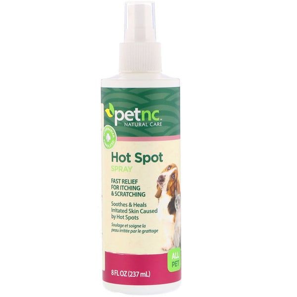 petnc NATURAL CARE, Hot Spot Spray, All Pet, 8 fl oz (237 ml)