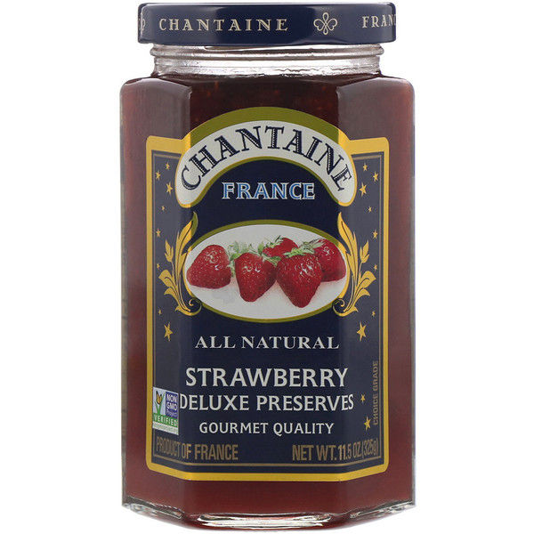 Chantaine, Deluxe Preserves, Strawberry, 11.5 oz (325 g)