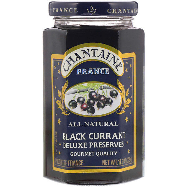 Chantaine, Deluxe Preserves, Black Currant, 11.5 oz (325 g)