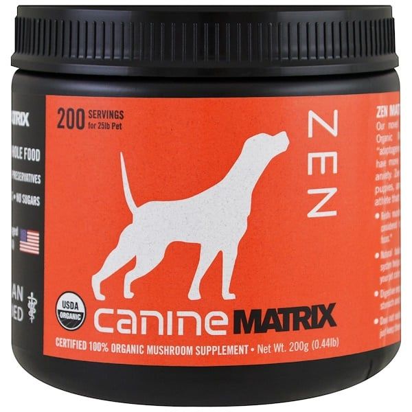 Canine Matrix, Zen, Mushroom Powder, 0.44 lb (200 g) (Discontinued Item)
