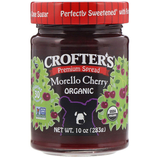 Crofter's , Premium Spread, Morello Cherry, 10 oz (283 g)