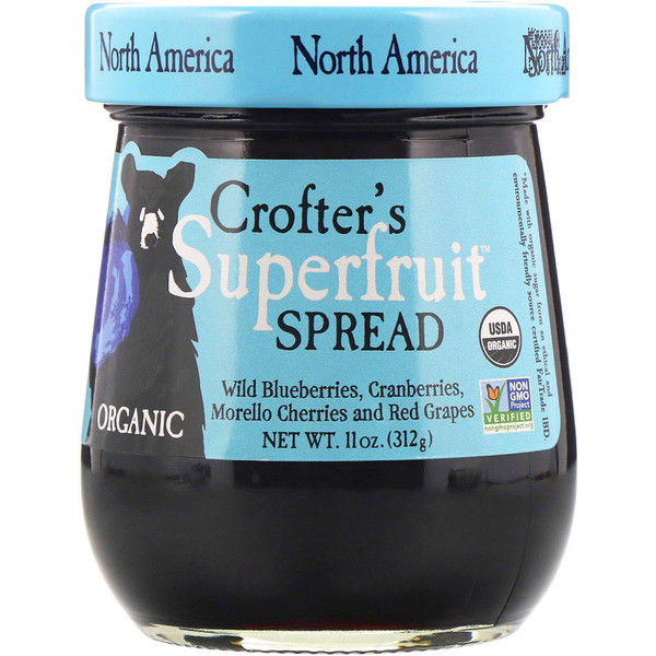 Crofter's , , Superfruit Spread, North America, 11 oz (312 g)