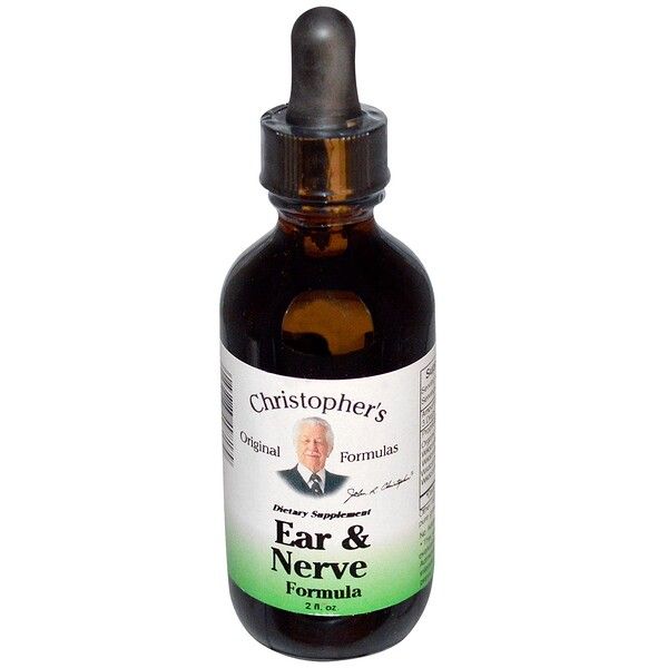 Christopher's Original Formulas, Ear & Nerve Formula, 2 fl oz