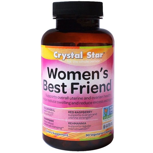 Crystal Star, Women's Best Friend, 90 Veggie Caps 90 Count