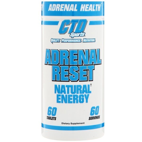 CTD Sports, Adrenal Reset, 60 Tablets (Discontinued Item)