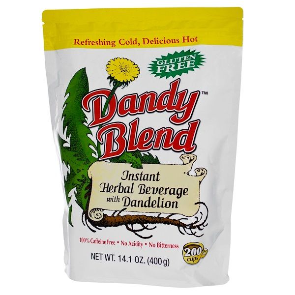 Dandy Blend, Instant Herbal Beverage with Dandelion, Caffeine Free, 14.1 oz (400 g)