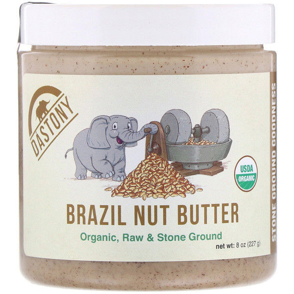 Dastony, 100% Organic Brazil Nut Butter, 8 oz (227 g)
