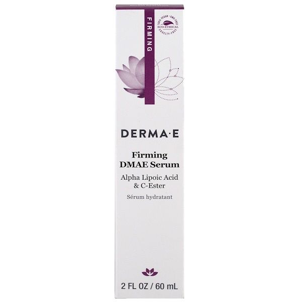 Derma E, Firming DMAE Serum, Alpha Lipoic  and C-Ester, 2 fl oz (60 ml)