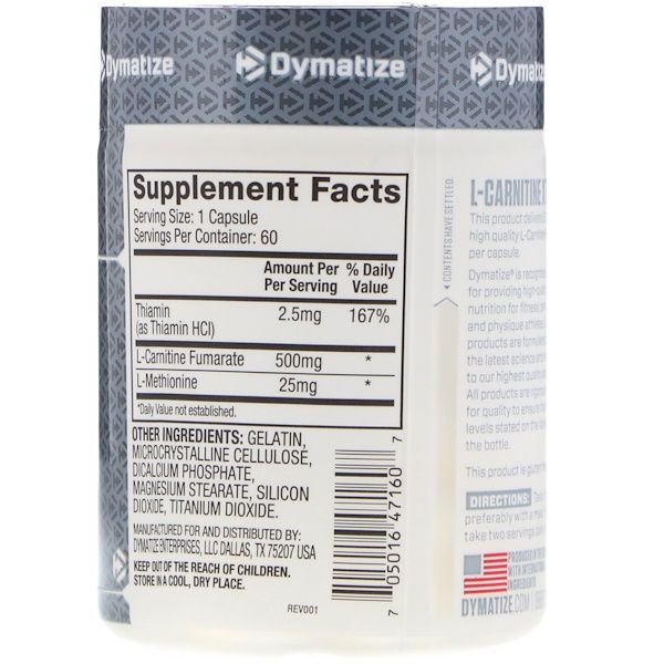 dymatize l-carnitine xtreme Dymatize L-Carnitine Xtreme és Dymatize termékek a Mr Supplement-nél!