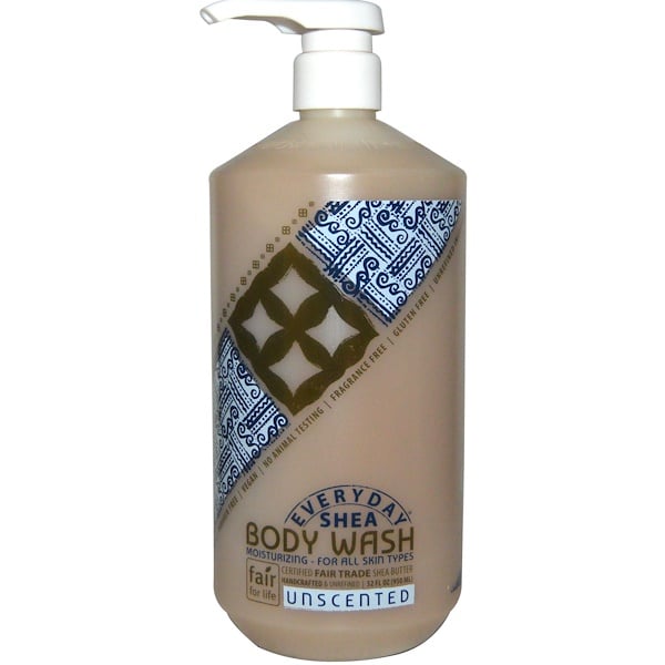 Everyday Shea, Body Wash, Unscented, 32 fl oz (950 ml)