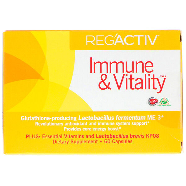 Dr Ohhiras Regactiv Immune And Vitality 60 Capsules 60 Count | Desertcart  Gambia