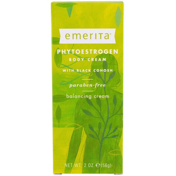 Emerita, Phytoestrogen, Body Cream, 2 oz (56 g)