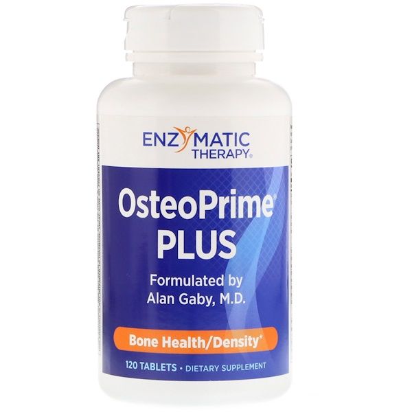 Enzymatic Therapy, OsteoPrime Plus, 120 s 240 Count (2x120)