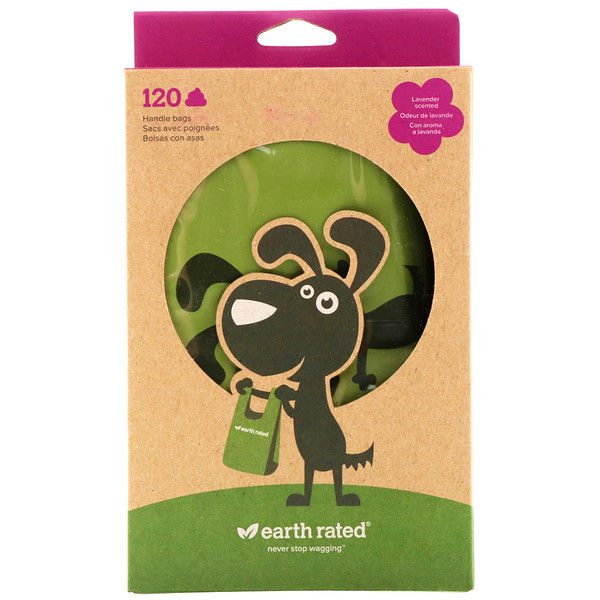earth rated poop bags with handles
