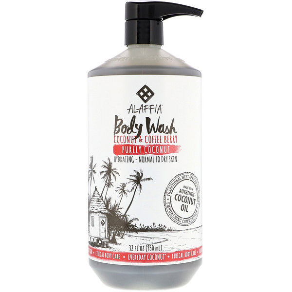 Everyday Coconut, Body Wash, Hydrating, Normal/Dry Skin, Purely Coconut, 32 fl oz (950 ml)