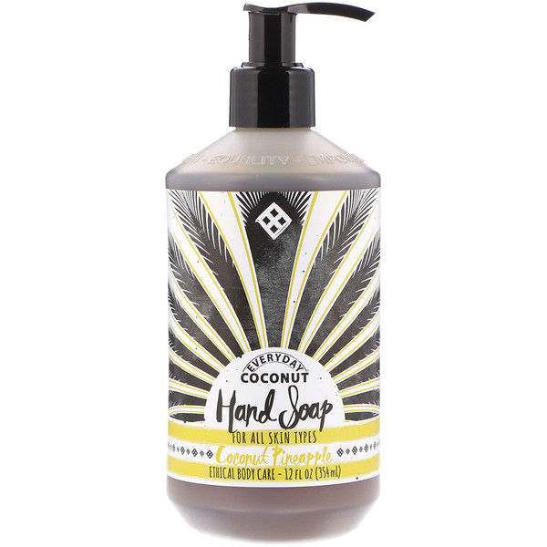 Everyday Coconut, Hand Soap, Coconut Pineapple, 12 fl oz (354 ml) (Discontinued Item)