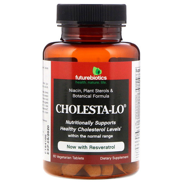 FutureBiotics, Cholesta-Lo, 60 Vegetarian s 60 Count