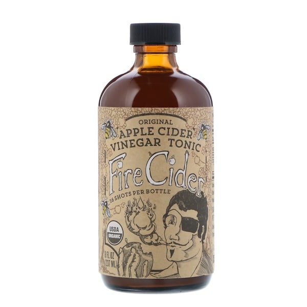 Fire Cider, Apple Cider Vinegar Tonic, Original, 8 fl oz (237 ml) (Discontinued Item)