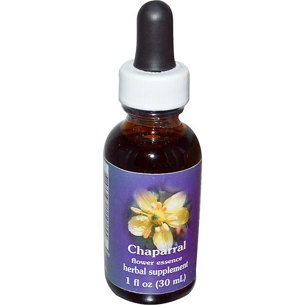 Flower Essence Services, Quintessentials, Chaparral, Flower Essence, 1 fl oz (30 ml)