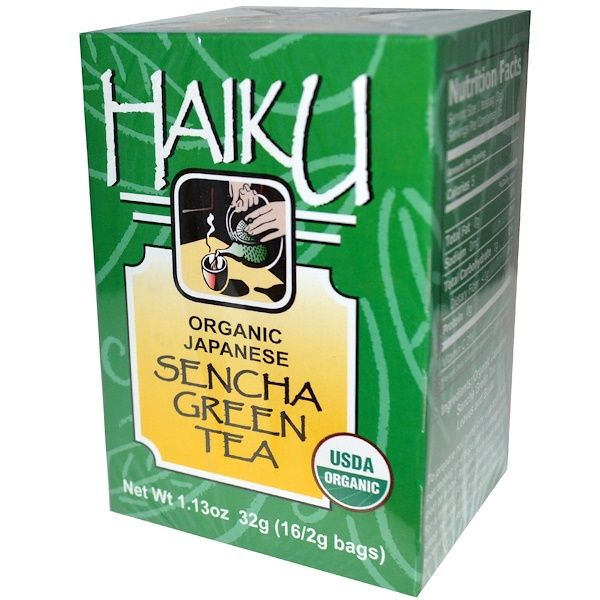 Great Eastern Sun, Organic Japanese Sencha Green Tea, 16 Bags 1.13 oz (32 g)