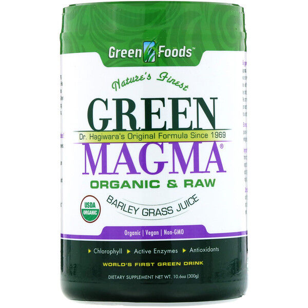 Green Foods Corporation, Green Magma, Barley Grass Juice, 10.6 oz (300 g)