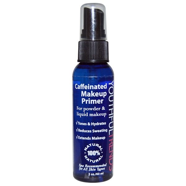 Greensations, Youthful Trends, Caffeinated Makeup Primer, 2 oz (6 ml)