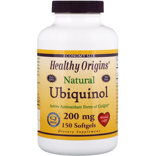 y Origins, Ubiquinol, Kaneka Q+, 200 mg, 150 Softgels