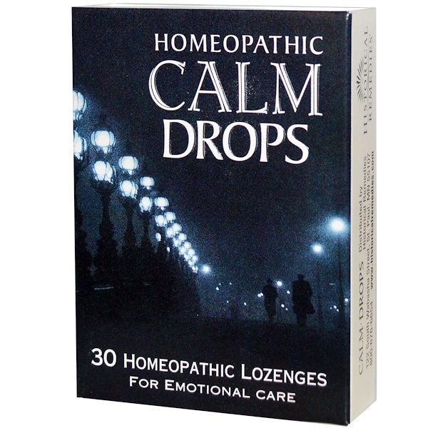 Historical Remedies, Homeopathic Calm Drops, 30 Homeopathic Lozenges 60 Count (2x30)