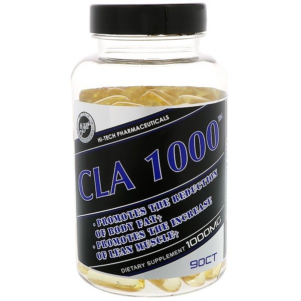 Hi Tech Pharmaceuticals, CLA 1000, 1000 mg, 90 Softgels (Discontinued Item)