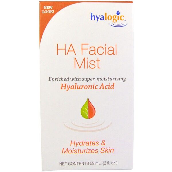 Hyalogic LLC, HA Facial Mist with Hyaluronic Acid, 2 oz (59 ml)