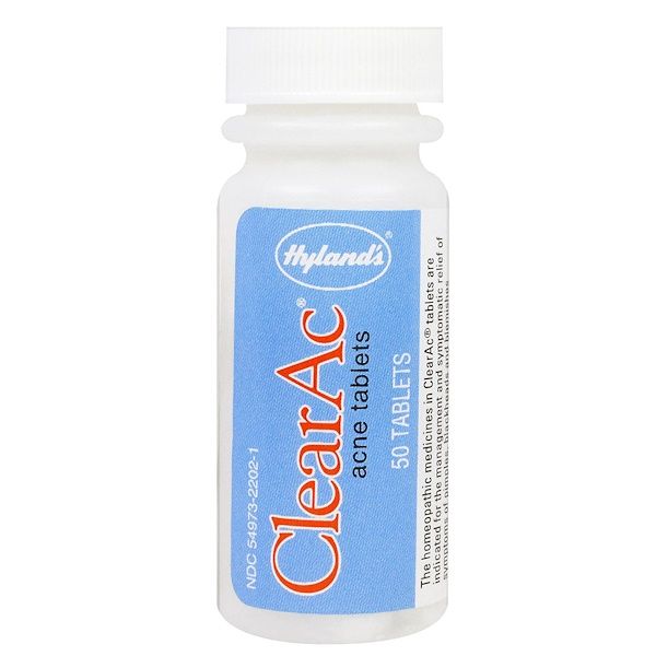 Hyland's, ClearAc, 50 Tablets 100 Count (2x50)